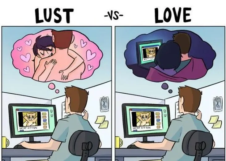 Love versus Lust